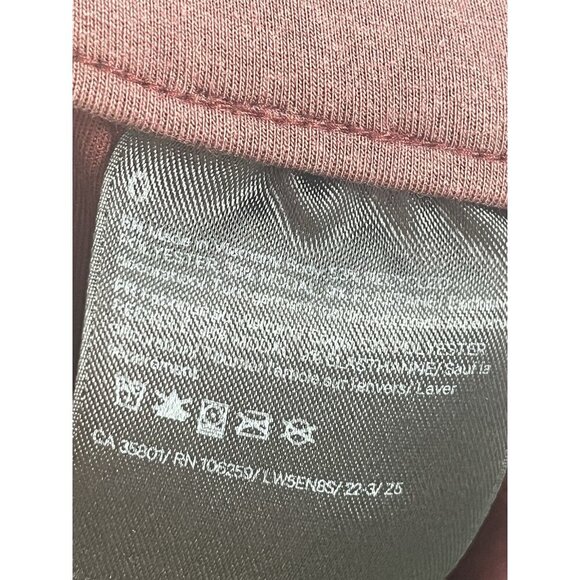 Lululemon Brushed Softstreme Split-Hem High-Rise Pant Red Merlot W5EN8S Sz 0 - Picture 5 of 5